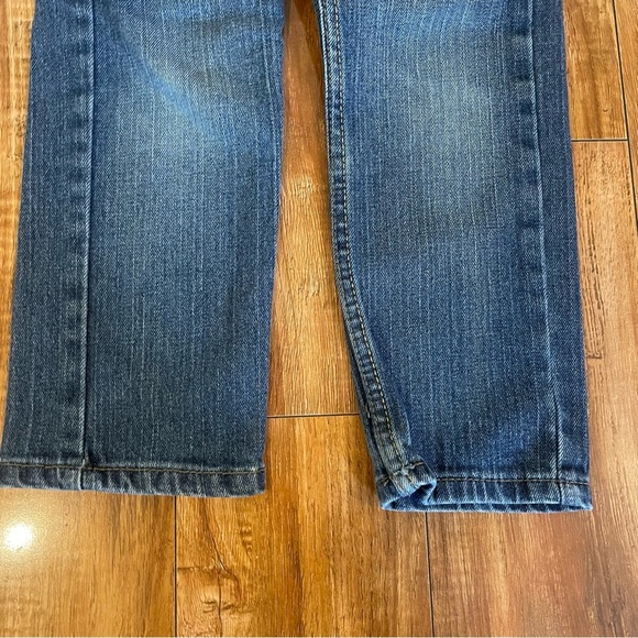 LEVIS 511 Slim Boys Blue Denim Jeans Waist Tighteners Size 4 - Picture 5 of 10